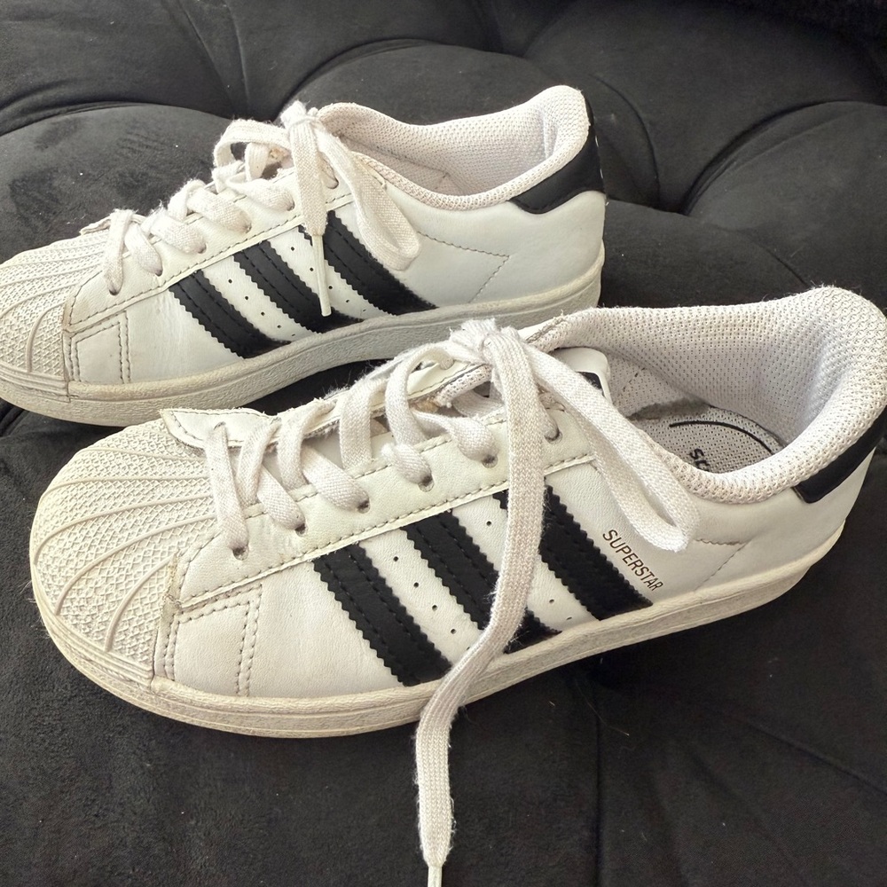 Adidas Kids Superstar White Black Sneakers
